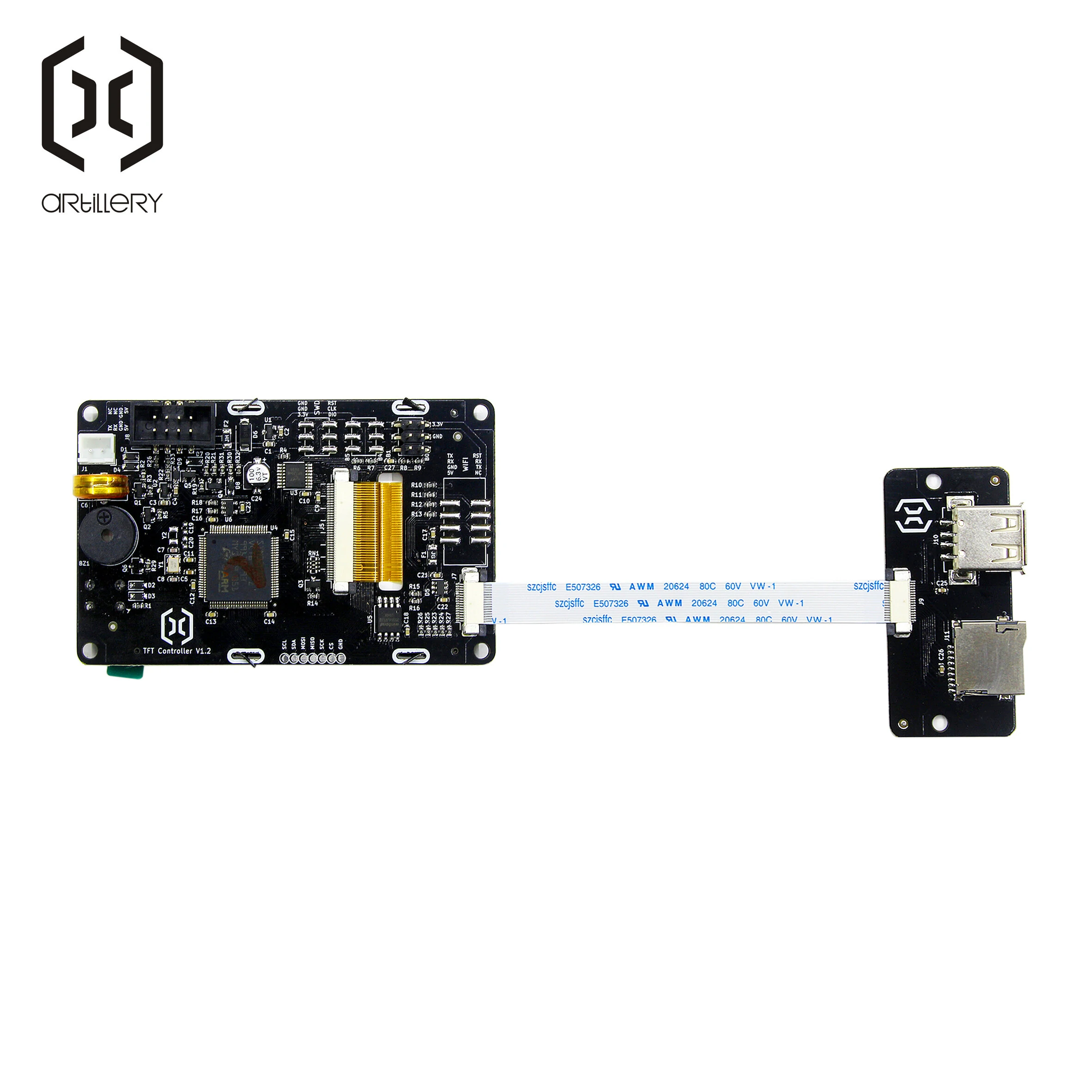 Componentes de la placa TFT y pantalla LCD Kit de pantalla táctil para impresoras 3D Sidewinder X2 y Genius Pro